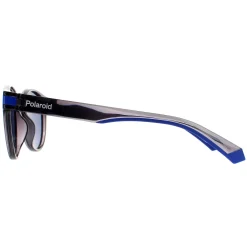 Polaroid Sunglasses PLD 2124/S 09V C3 Transparent Grey Blue Polarized