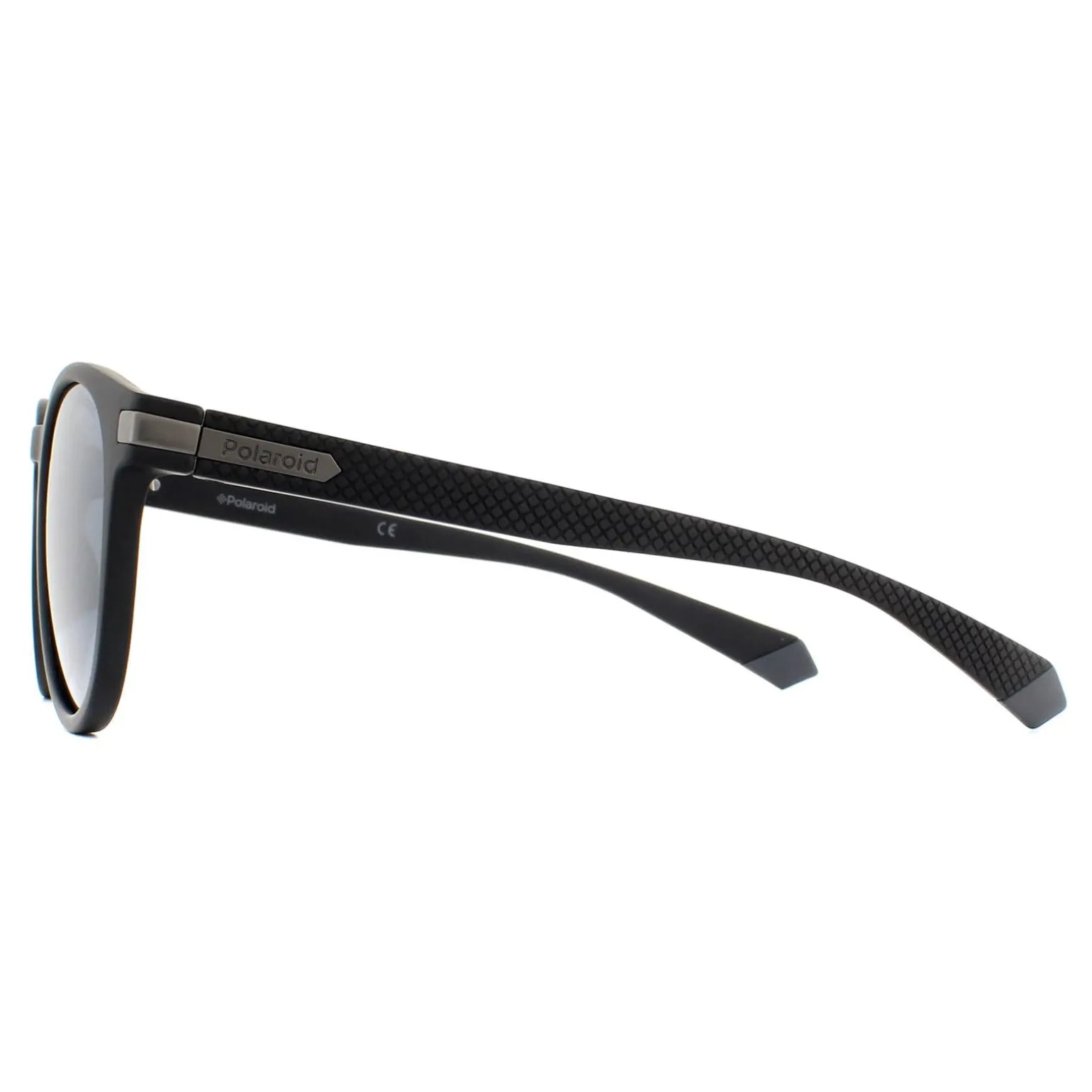 Polaroid Sunglasses PLD 2087/S 003 EX Matte Black Silver Mirror Polari