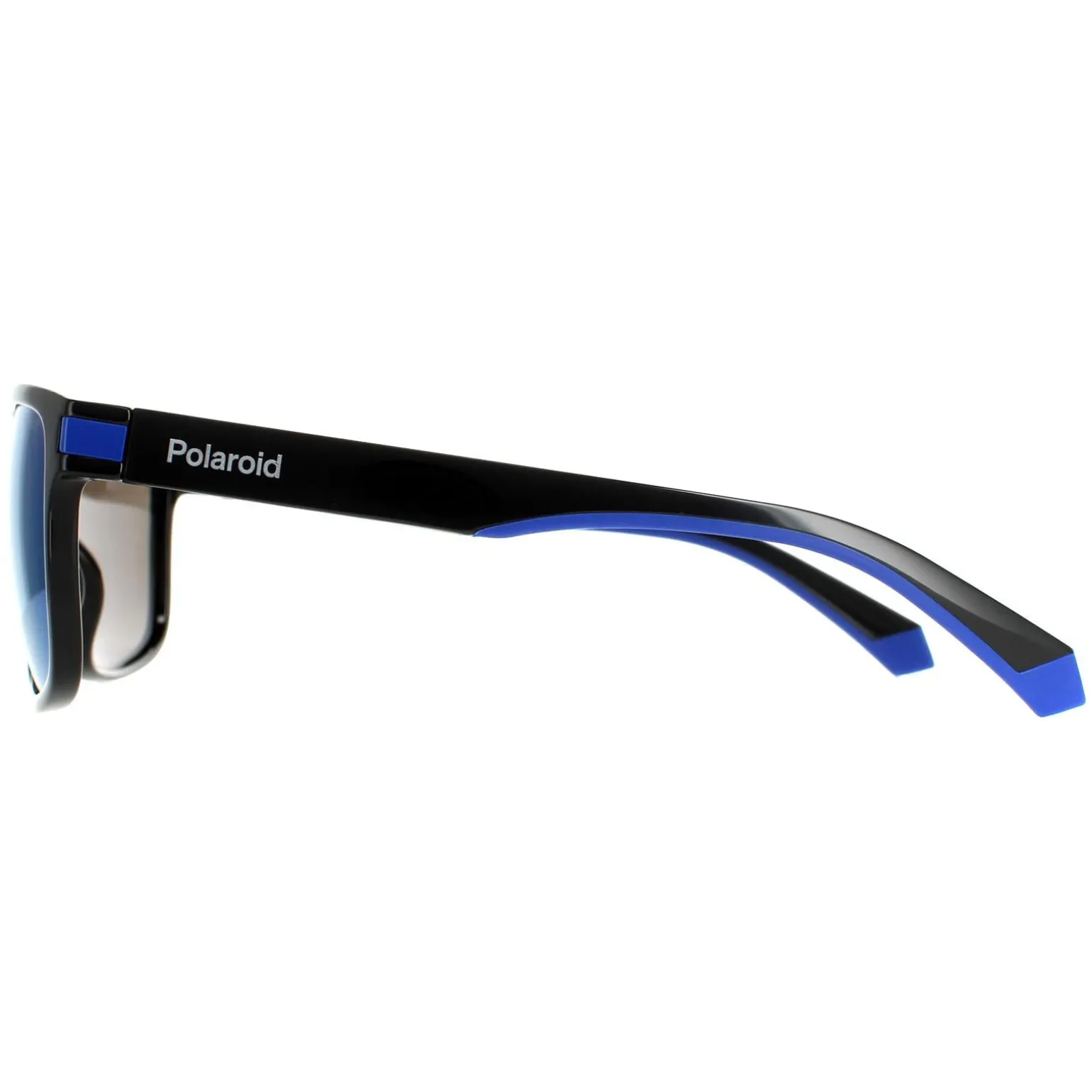 Polaroid Sunglasses PLD 2123/S D51 5X Black Blue Blue Mirror Polarized