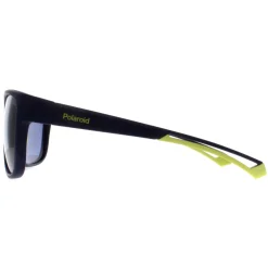 Polaroid Sunglasses PLD 7051/S FLL 7I Matte Blue Blue Polarized High C
