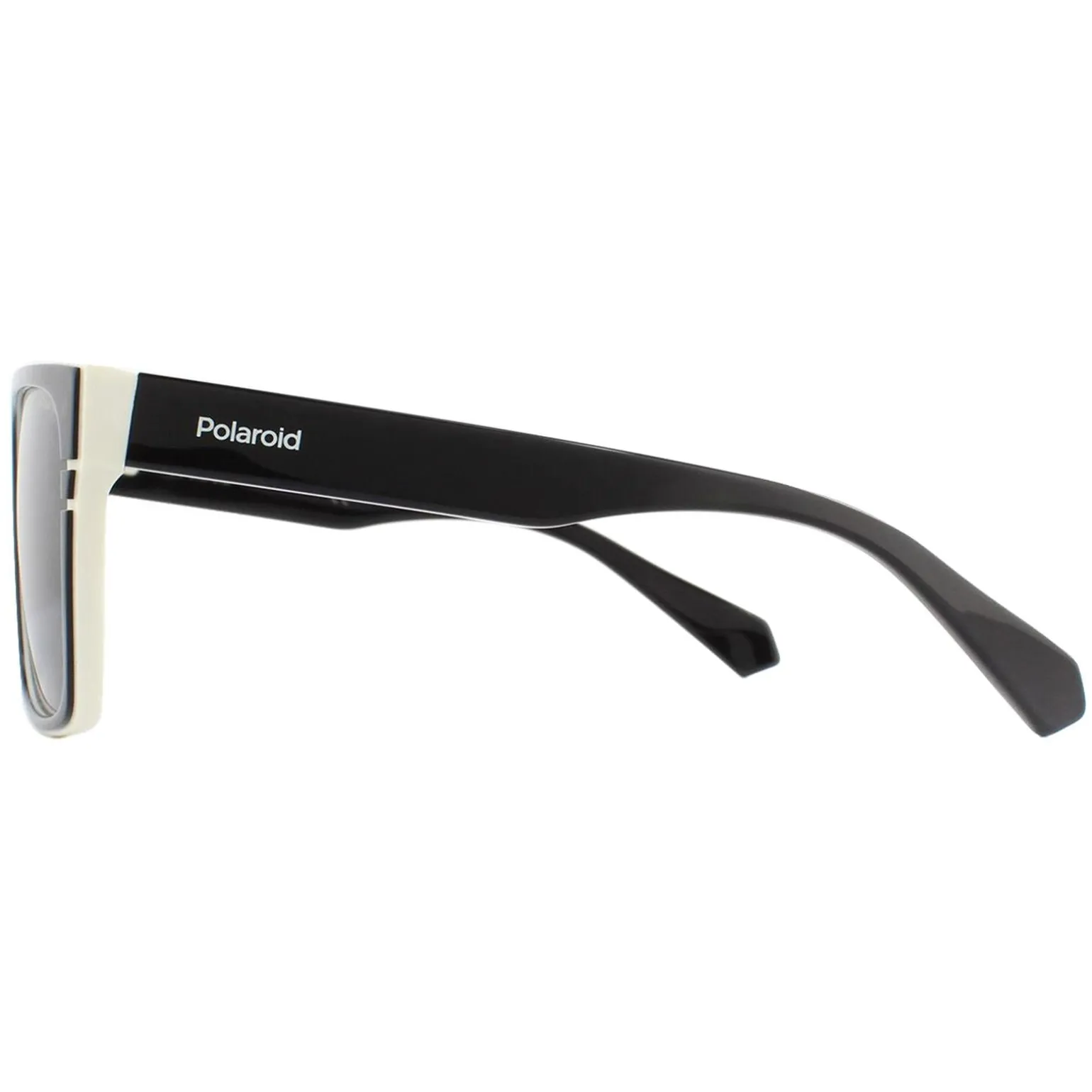 Polaroid Sunglasses PLD 6086/S/X 9HT M9 Black Ivory Grey Polarized