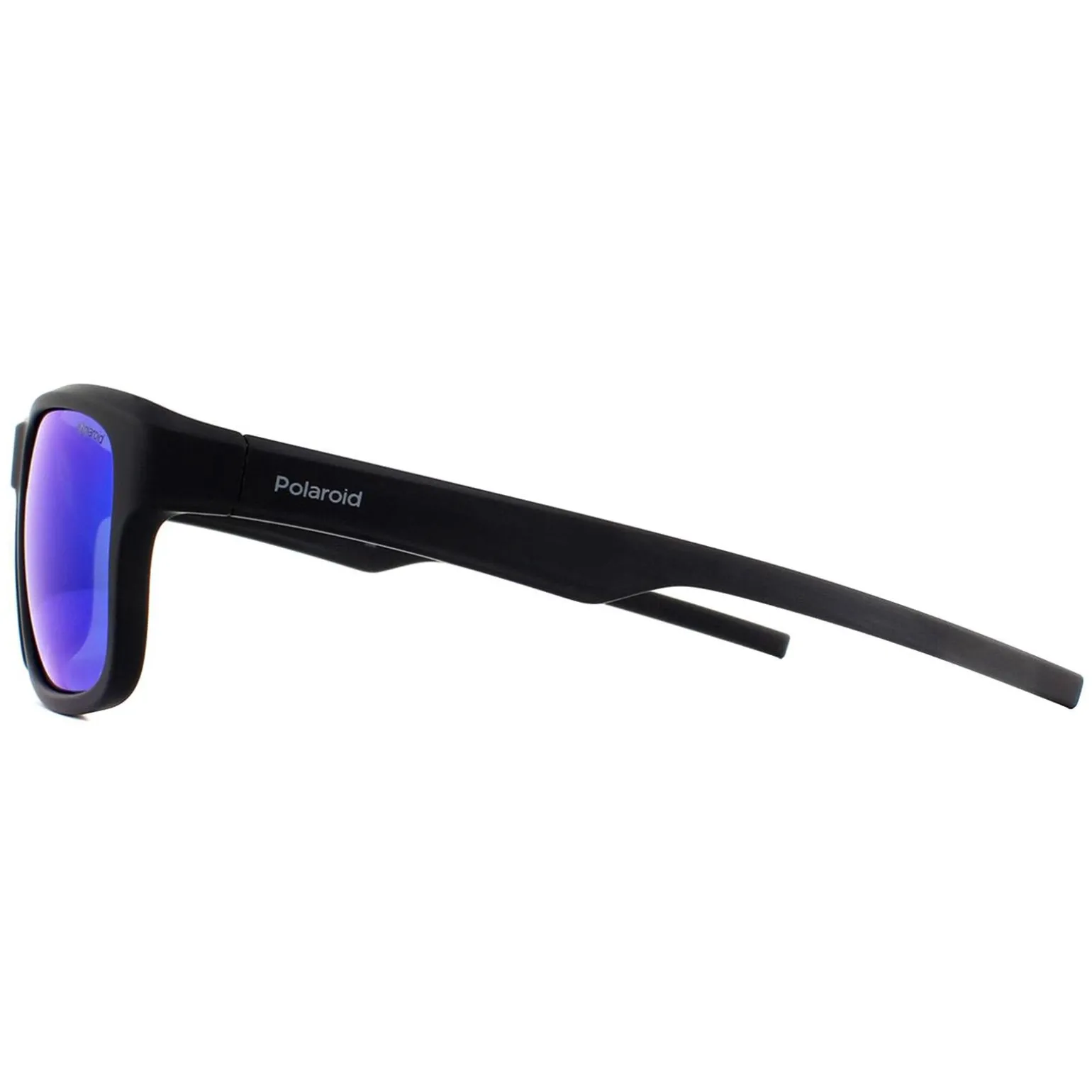 Polaroid Sunglasses PLD 3018/S DL5 JY Matte Black Grey Blue Mirror Pol