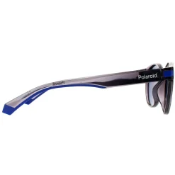 Polaroid Sunglasses PLD 2124/S 09V C3 Transparent Grey Blue Polarized
