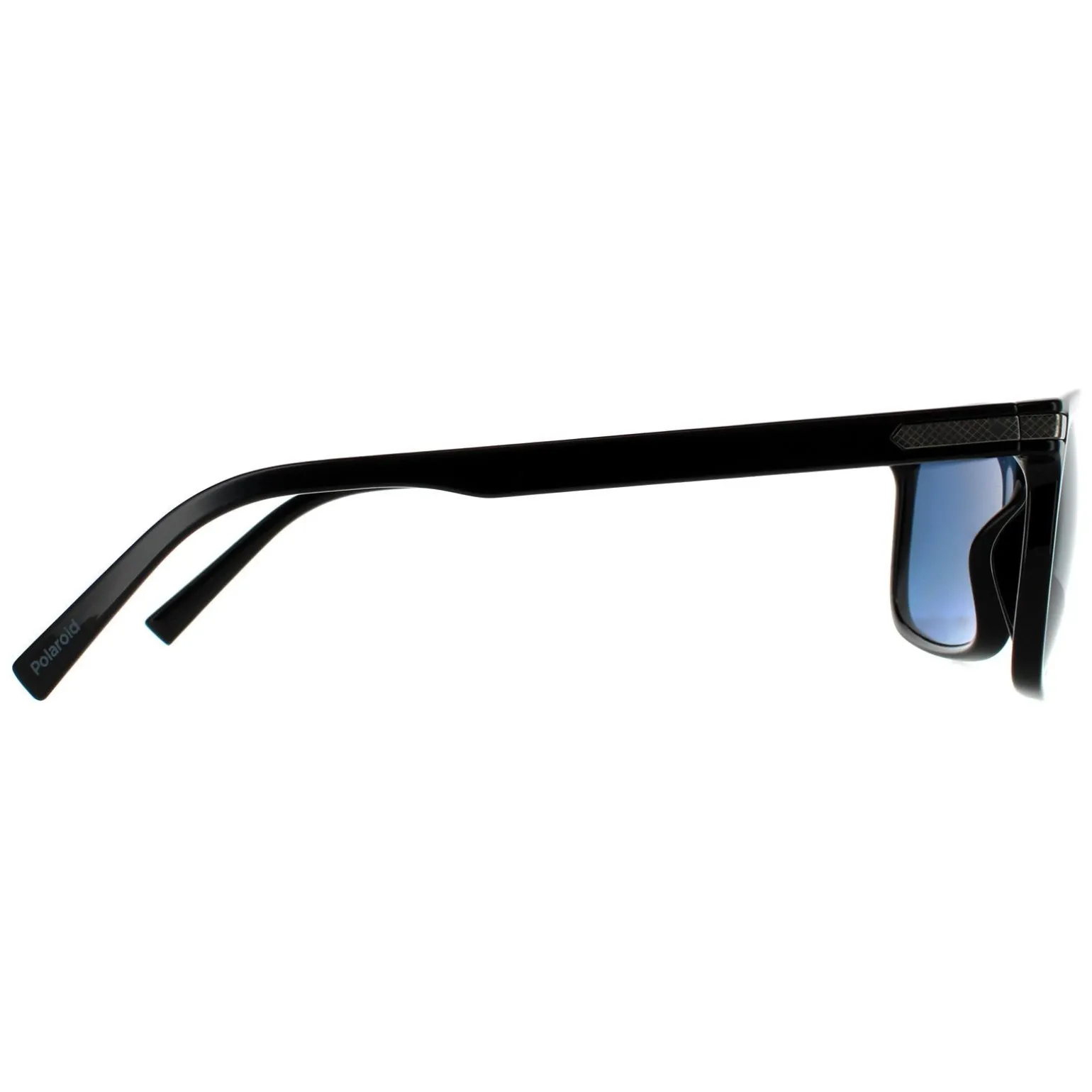 Polaroid Sunglasses PLD 2075/S/X D51 C3 Shiny Black Blue Polarized