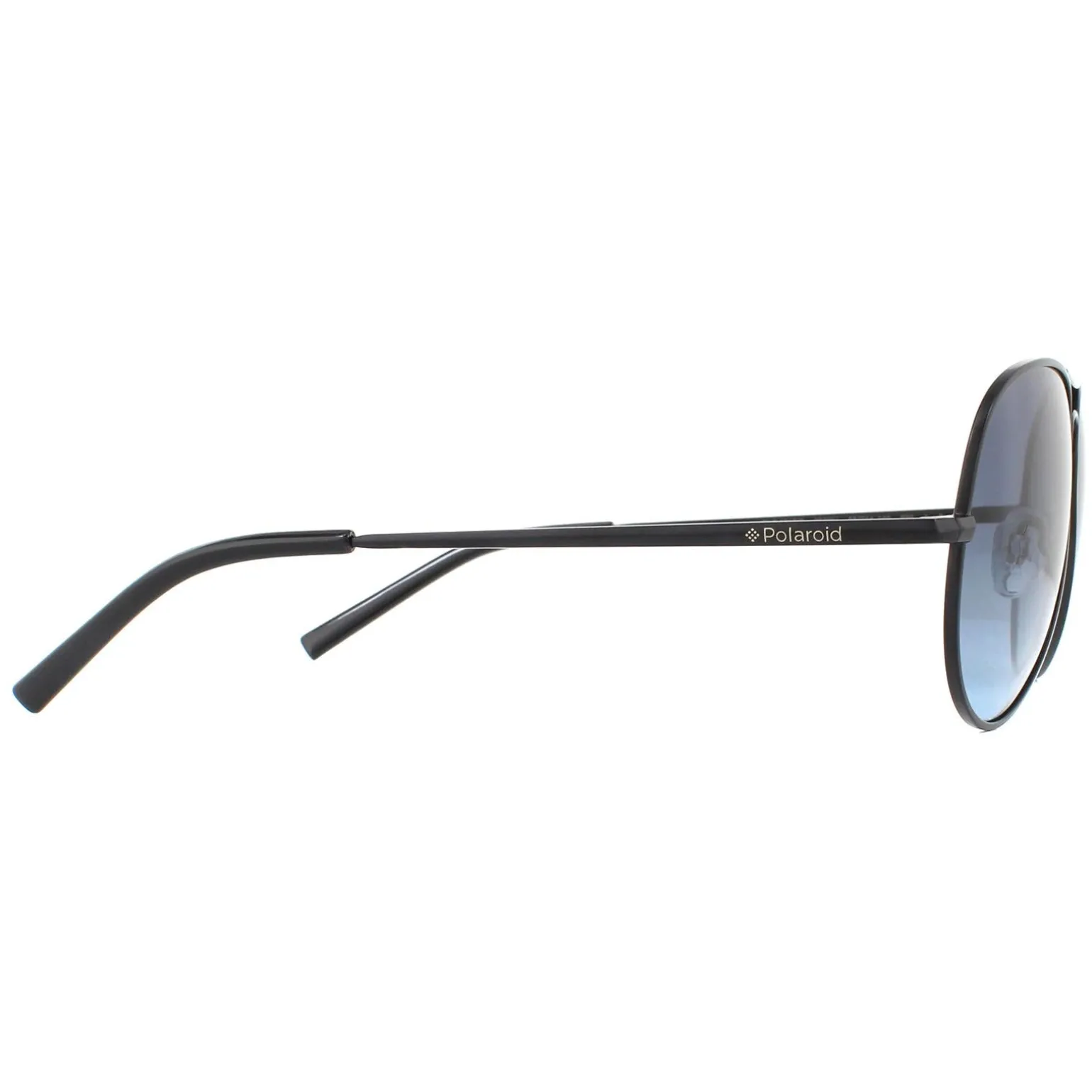 Polaroid Sunglasses PLD 1017/S 003 WJ Matte Black Grey Gradient Polari
