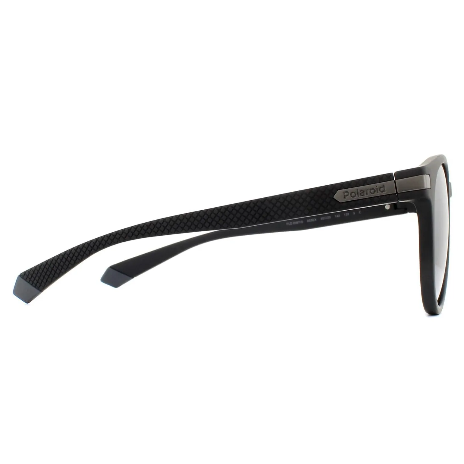 Polaroid Sunglasses PLD 2087/S 003 EX Matte Black Silver Mirror Polari