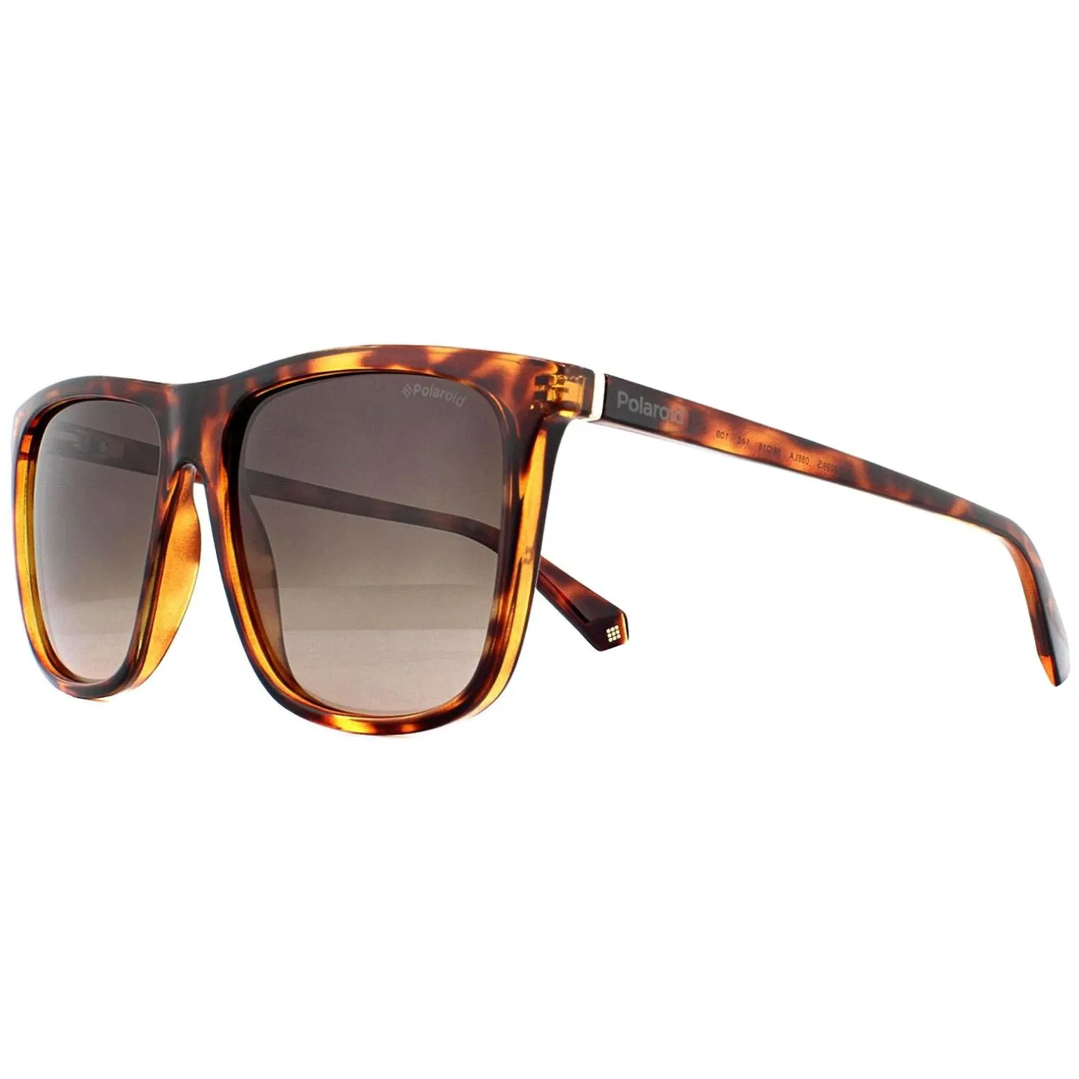 Polaroid Sunglasses 6099/S 086 LA Dark Havana Brown Gradient Polarized