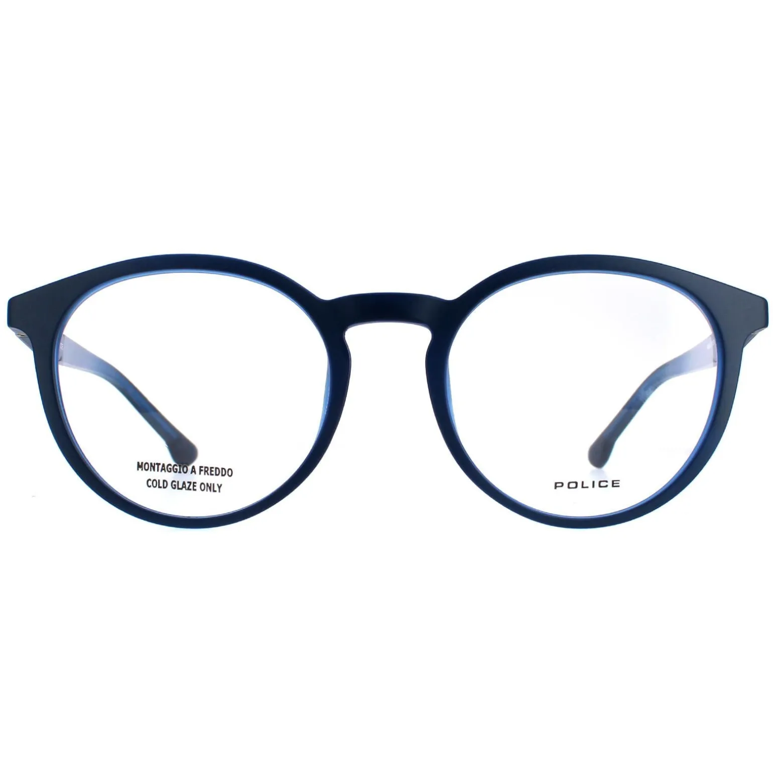 Police Glasses Frames Waka 4 VPL878 0JEB Blue Men