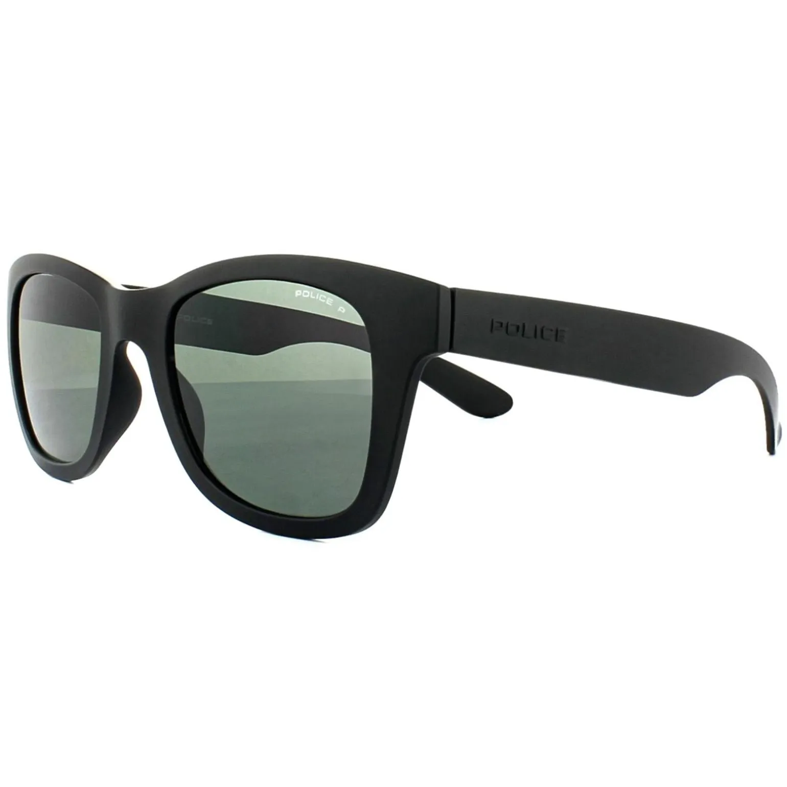 Police Sunglasses S1944 Exchange 1 U28P Matt Black Grey Polarized