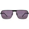 Police Sunglasses S8745N 531F Semi Matte Black Grey