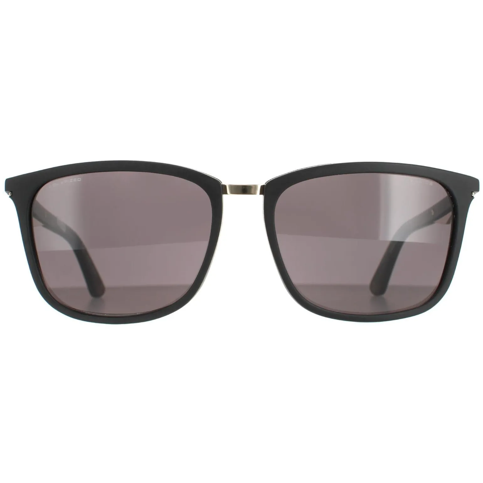 Police Sunglasses SPL579 Blackbird 10 U28P Matte Black Grey Polarized