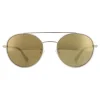 Police Sunglasses SPL870 Coupe 1 8FFG Light Gold Crystal Grey Brown Go