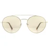 Police Sunglasses SPL728 8FFF Shiny Light Gold Havana Brown