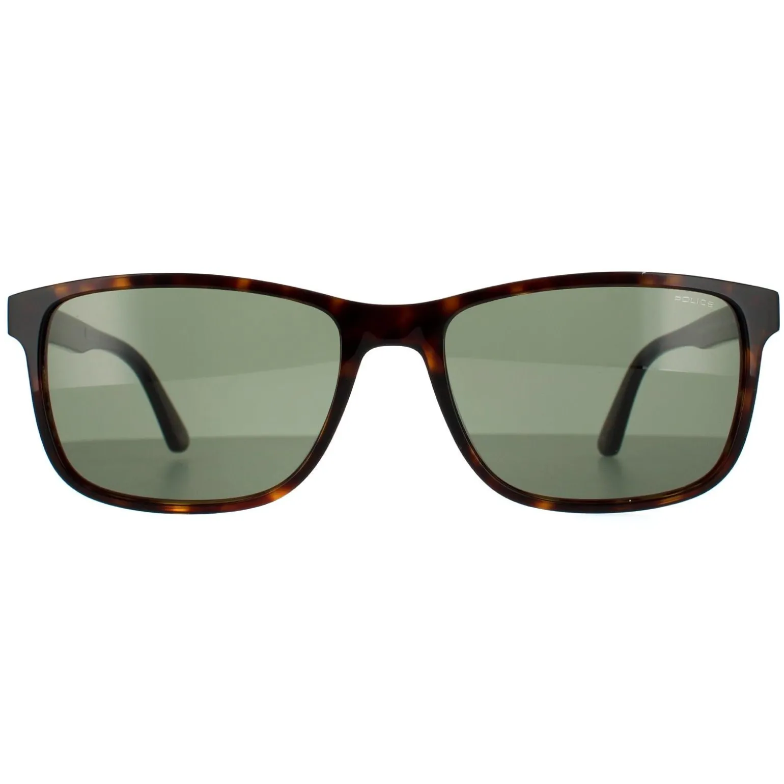 Police Sunglasses SPL998 Origins Lite 4 0722 Shiny Dark Havana Green