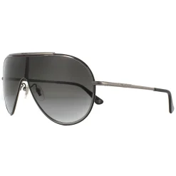 Police Sunglasses SPL964 Origins 10 0K56 Shiny Gunmetal Smoke Grey Gra