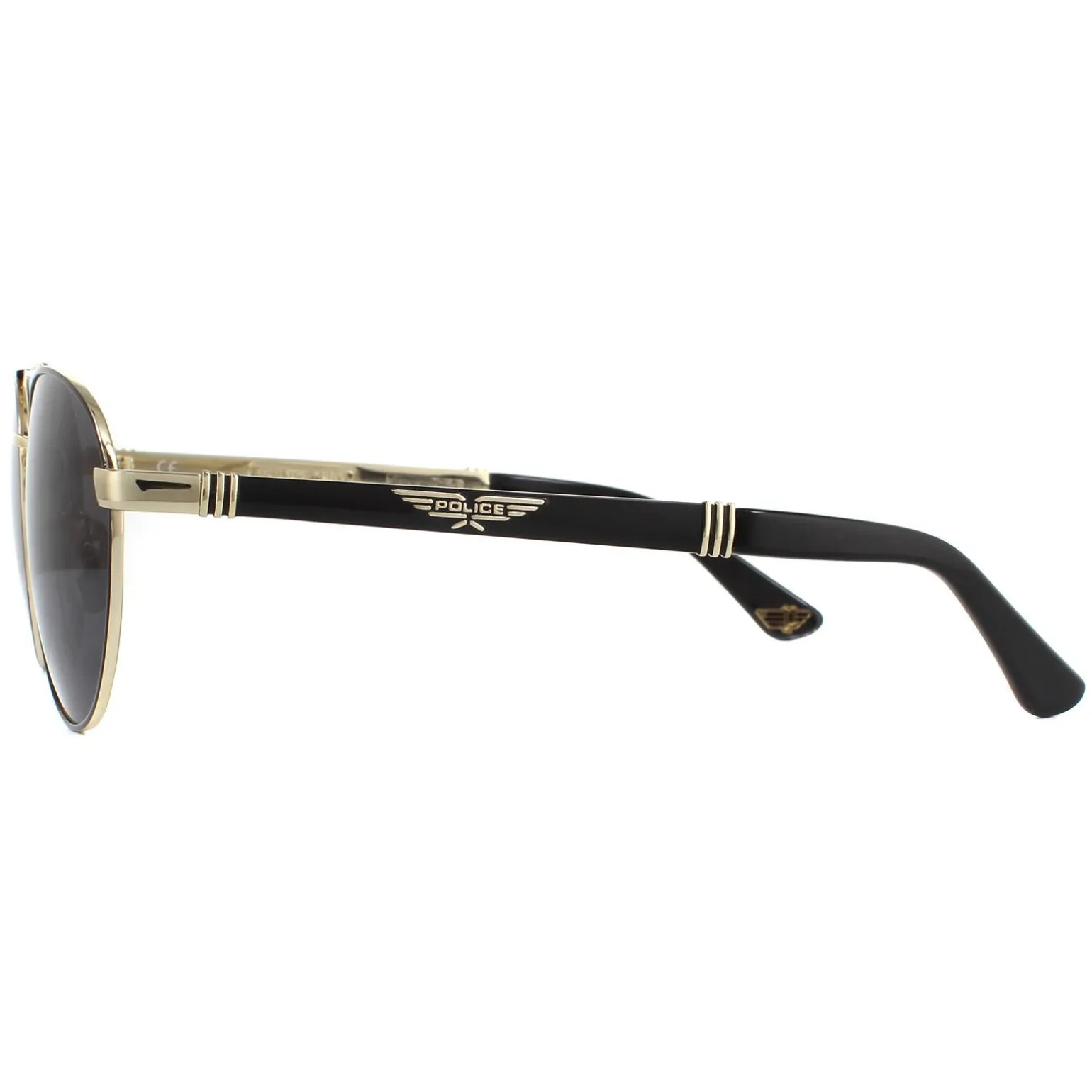 Police Sunglasses SPL891 Origins 4 301P Rose Gold Shiny Black Smoke Gr