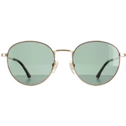Police Sunglasses SPL971 Tuxedo 2 0300 Shiny Rose Gold Grey Green