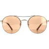 Police Sunglasses SPLA24 Lewis 03 8FCC Shiny Copper Gold Brown Mirror