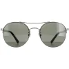 Police Sunglasses SPLA24 Lewis 03 0579 Shiny Full Palladium Smoke Grey