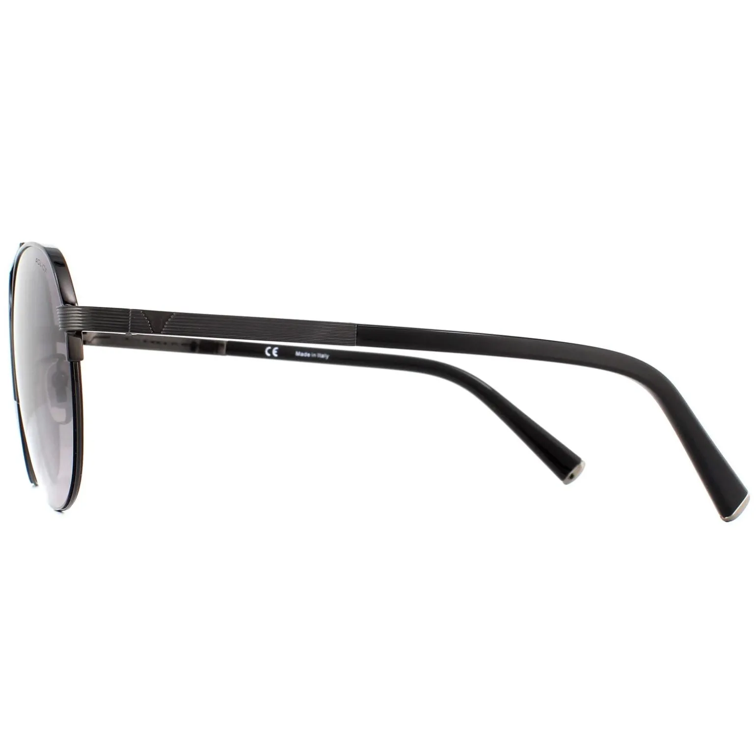 Police Sunglasses SPLA24 Lewis 03 0568 Shiny Gunmetal Smoke Gradient