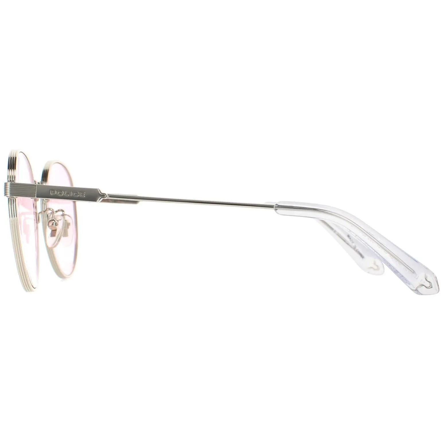 Police Sunglasses SPLA22 Lewis 01 0579 Shiny Palladium Pink