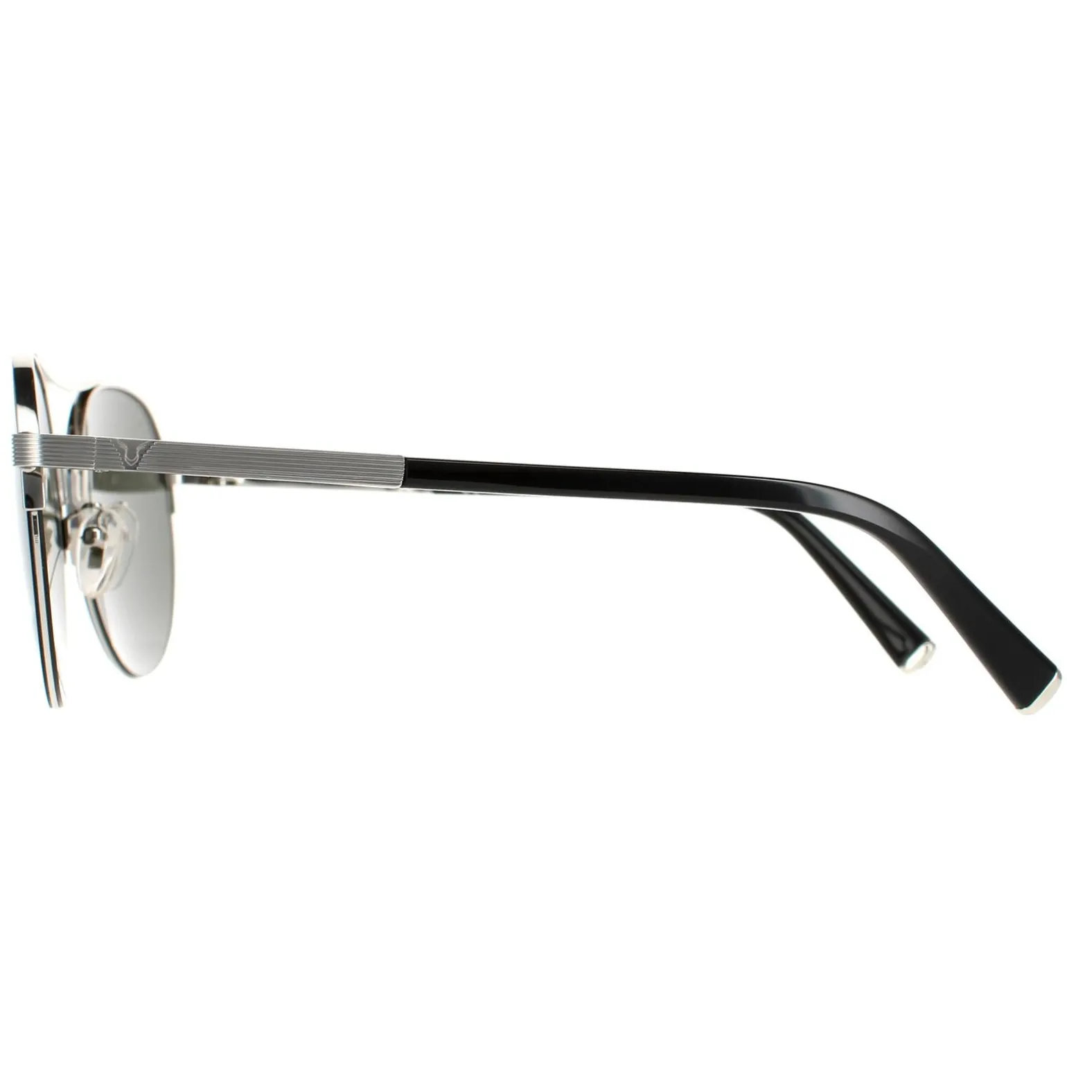 Police Sunglasses SPLA24 Lewis 03 0579 Shiny Full Palladium Smoke Grey