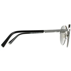 Police Sunglasses SPLA24 Lewis 03 0579 Shiny Full Palladium Smoke Grey