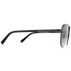 Police Sunglasses SPLA24 Lewis 03 0568 Shiny Gunmetal Smoke Gradient