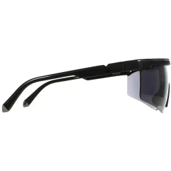 Police Sunglasses SPLA28 Lewis Hamilton 06AA Black Rubber Smoke