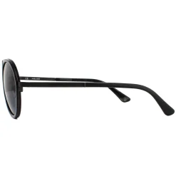 Police Sunglasses SPLA57 Record 2 0627 Matte Gunmetal Grey