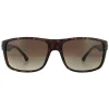 Police Sunglasses SPLB39 Tailwind 4 0738 Matte Dark Havana Smoke Brown
