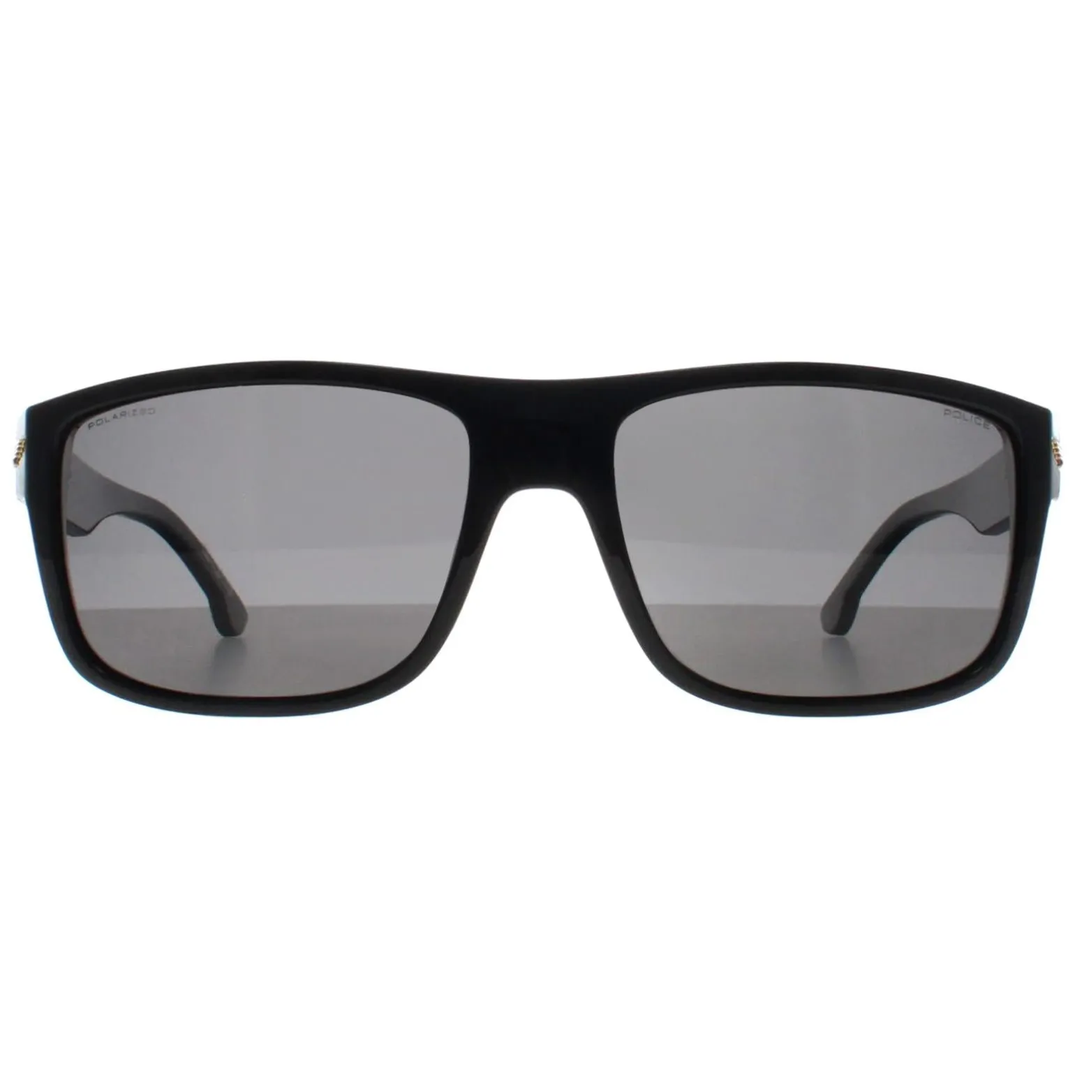 Police Sunglasses SPLB39E Tailwind 4 ZV2P Black Grey Polarized