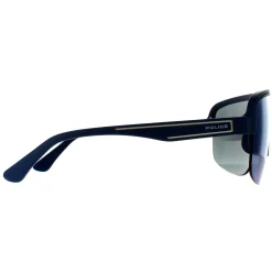 Police Sunglasses SPLB47M Arcade 3 6QSB Matte Midnight Blue Blue Mirro