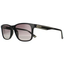 Police Sunglasses SPLB40N Arcade2 700P Shiny Black Smoke Gradient Pola