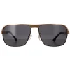 Police Sunglasses SPLC36 0301 Shiny Rose Gold Smoke