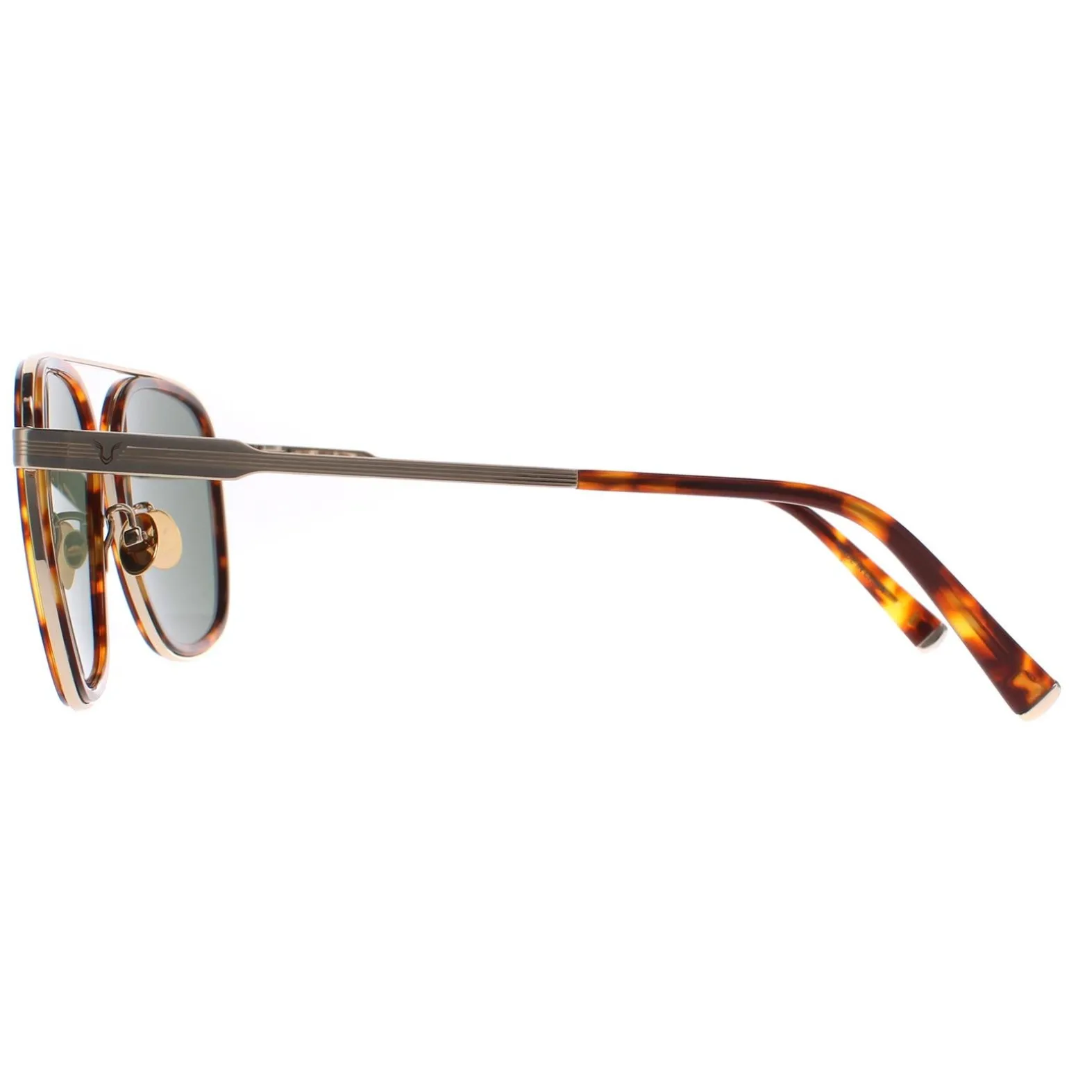Police Sunglasses SPLC49 Lewis 21 09HW Shiny Red Havana Green