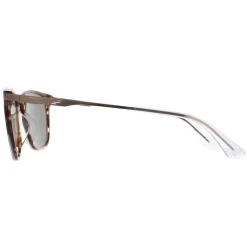 Police Sunglasses SPLD47 Code 4 09N3 Shiny Striped Brown Green