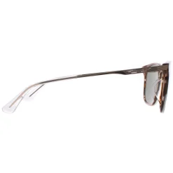 Police Sunglasses SPLD47 Code 4 09N3 Shiny Striped Brown Green
