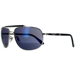 Police Sunglasses SPLD44 Origins 45 E70B Shiny Palladium Blue Blue Mir