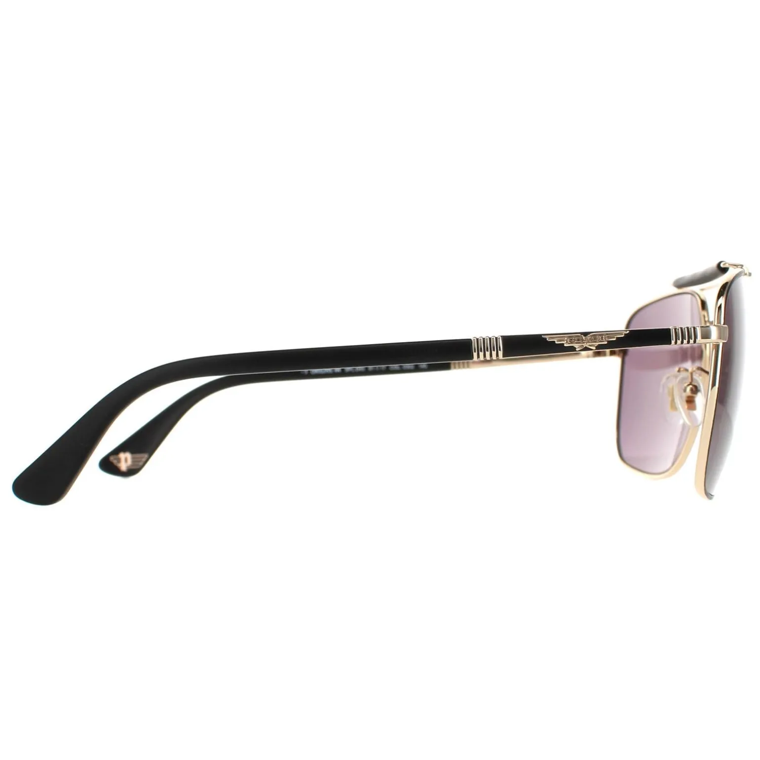 Police Sunglasses SPLD43 Origins 44 0302 Rose Gold Semi Matte Black Sm