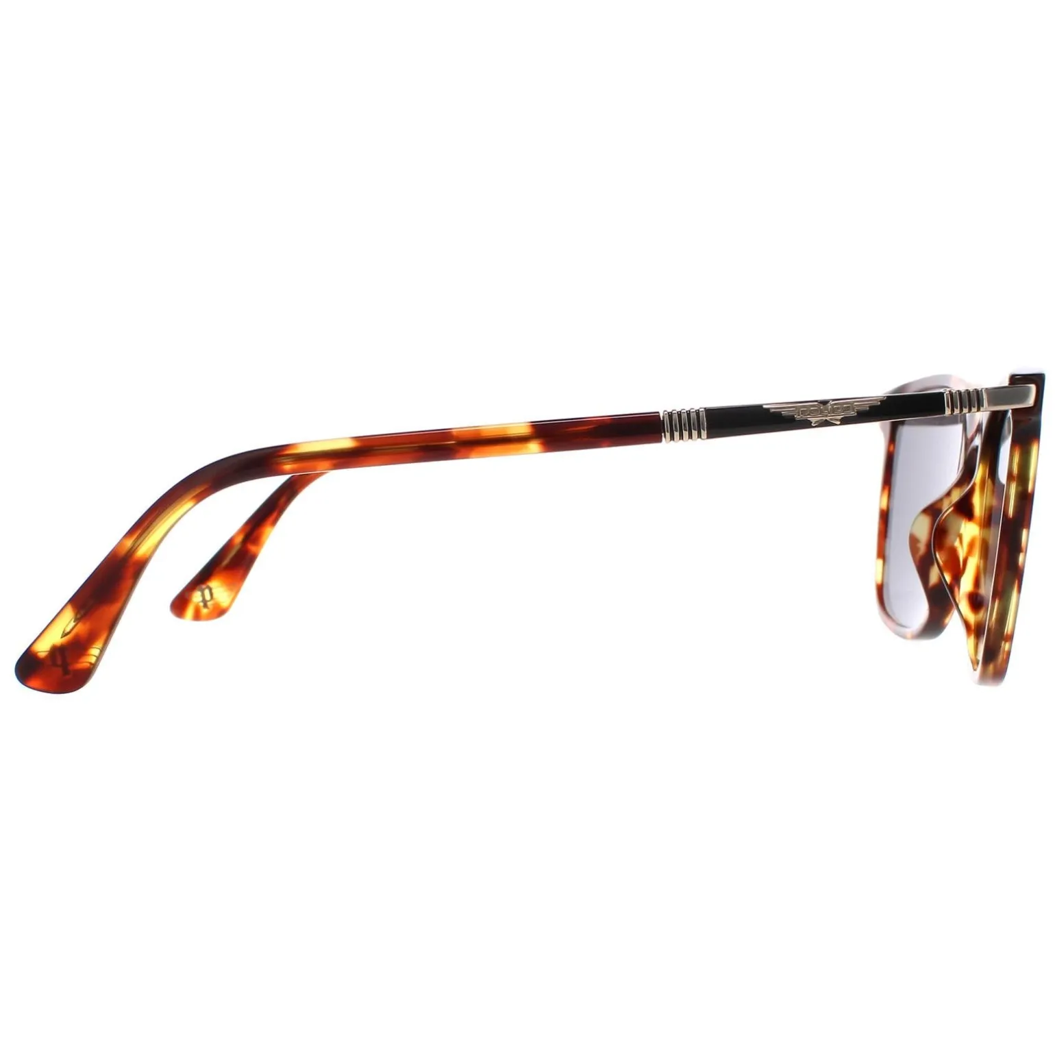 Police Sunglasses SPLD45 Origins 46 08XW Medium Shiny Havana Grey Gree