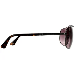 Police Sunglasses SPLD44 Origins 45 0584 Shiny Gunmetal Grey Smoke Gre