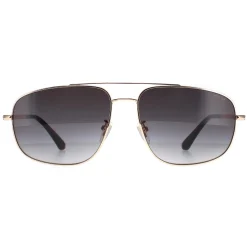 Police Sunglasses SPLE04 0300 Shiny Total Rose Gold Smoke Gradient