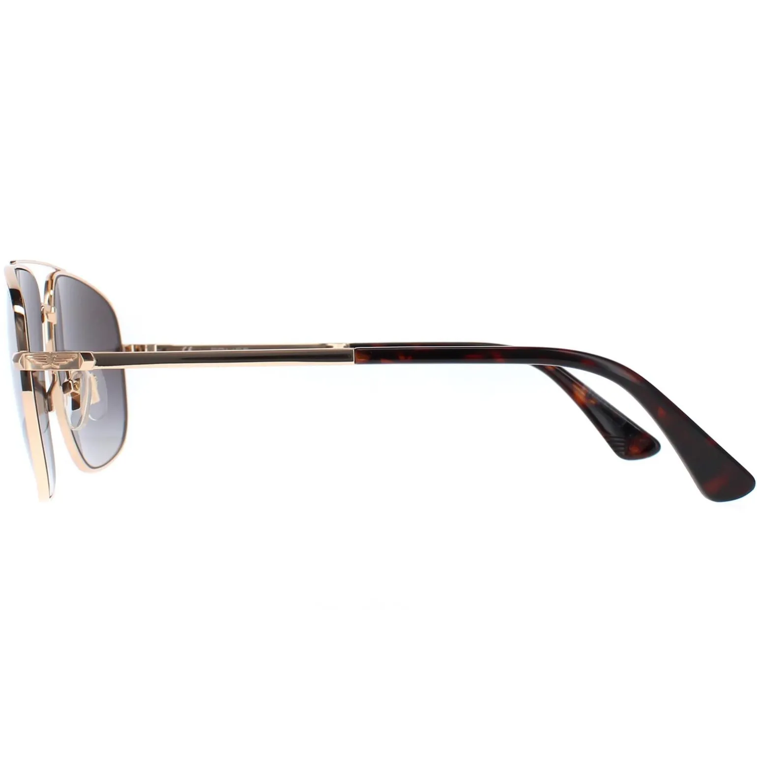 Police Sunglasses SPLE04 0300 Shiny Total Rose Gold Smoke Gradient