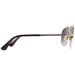Police Sunglasses SPLE04 0300 Shiny Total Rose Gold Smoke Gradient