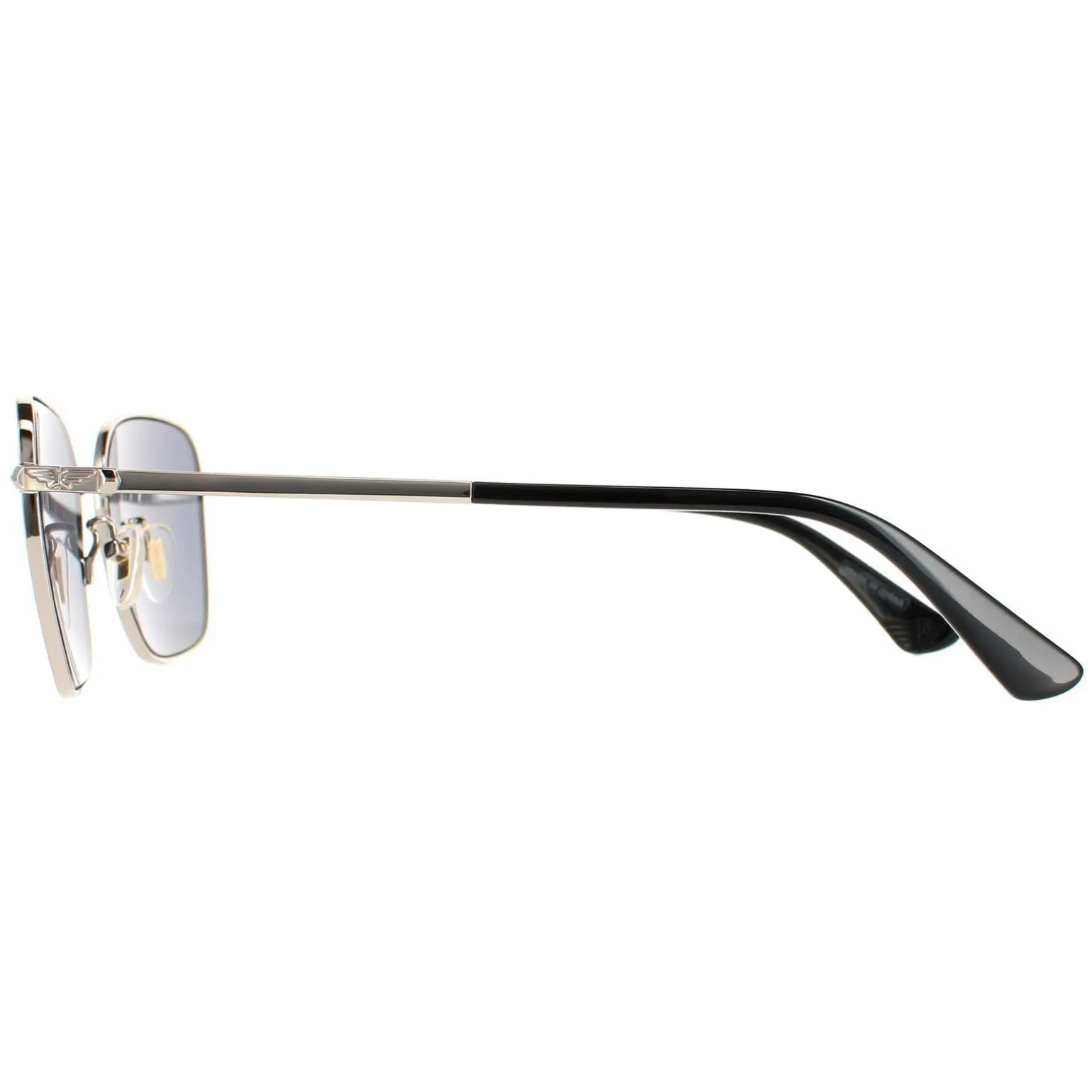 Police Sunglasses SPLE03 Roadie 1 8FEX Shiny Camel Brown Smoke Silver