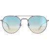 Police Sunglasses SPLF14 Urban 7 509B Shiny Ruthenium Smoke Mirror Sil