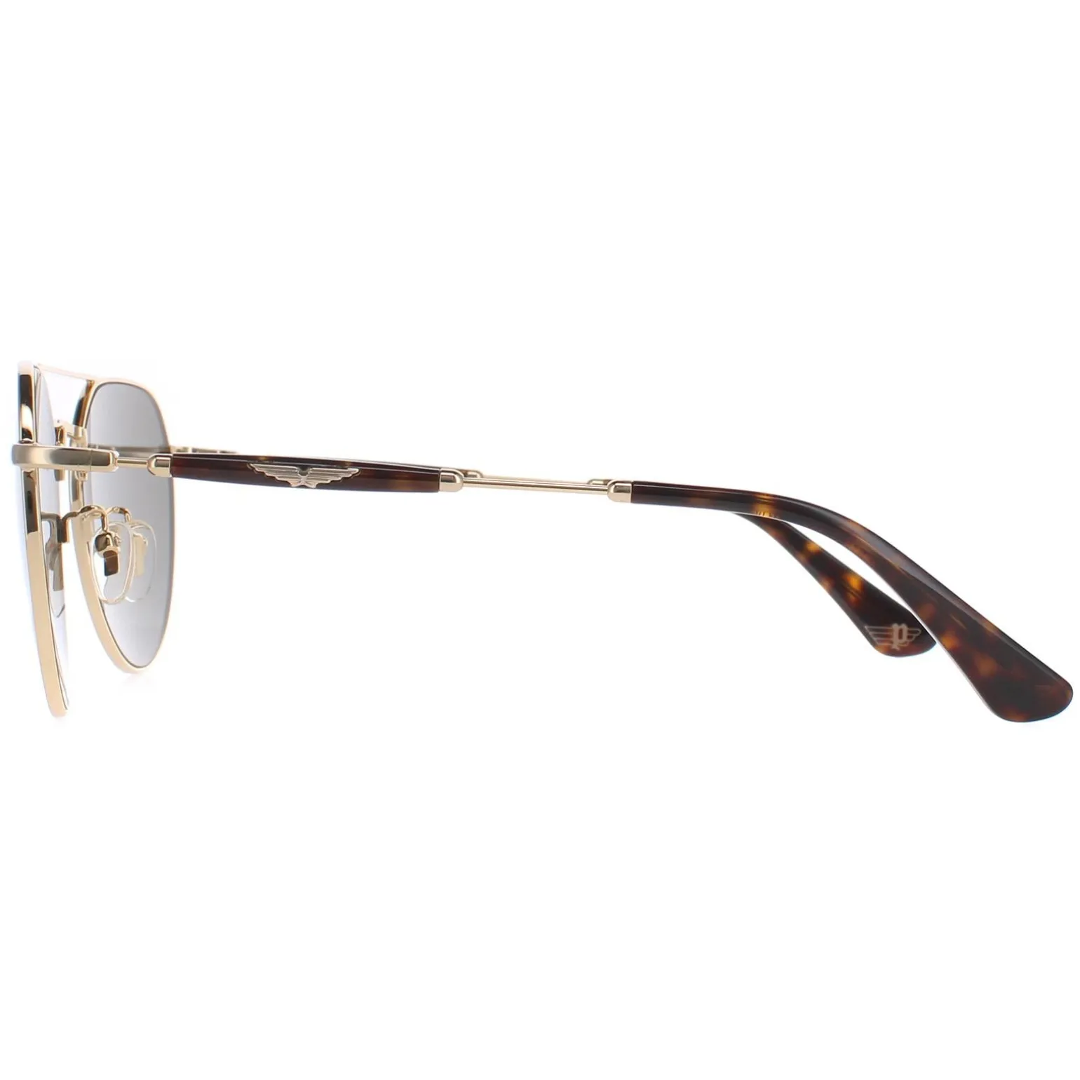 Police Sunglasses SPLF14 Urban 7 300Y Shiny Pink Gold Grey Green