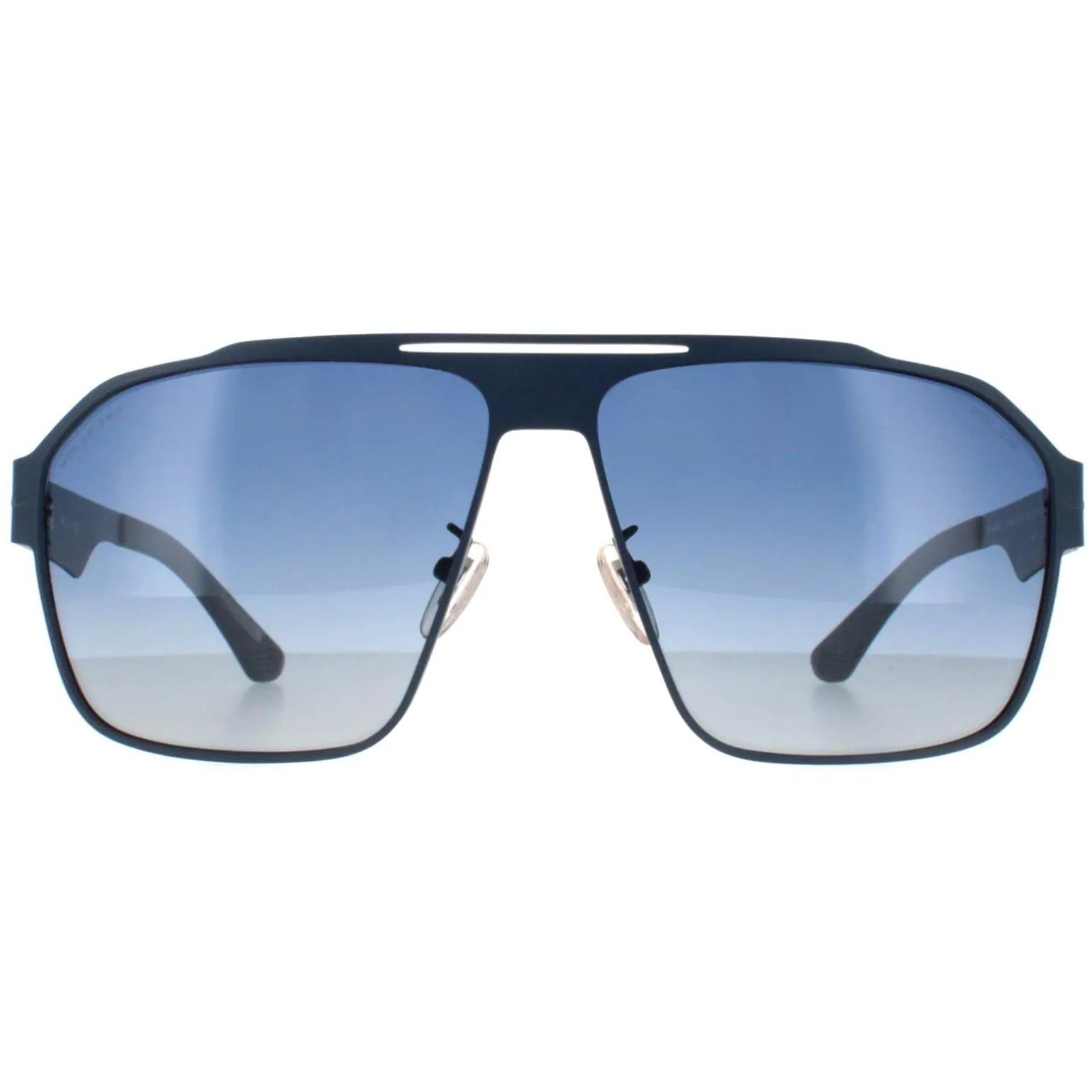 Police Sunglasses SPLL08 Summit 1 S72P Matte Blue Blue Gradient