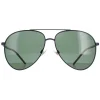 Polo Ralph Lauren Sunglasses PH3131 930371 Matte Navy Blue Green